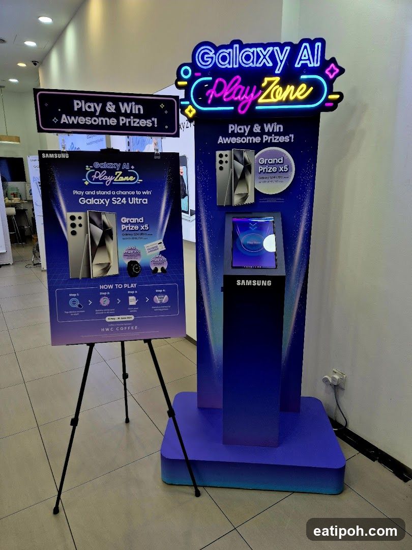 Galaxy AI Play Zone Promotion