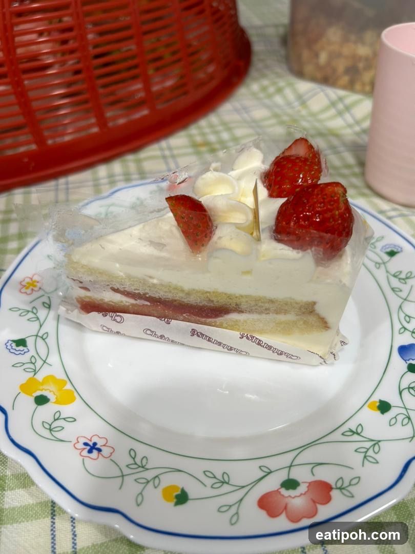 Strawberry Shortcake Slice