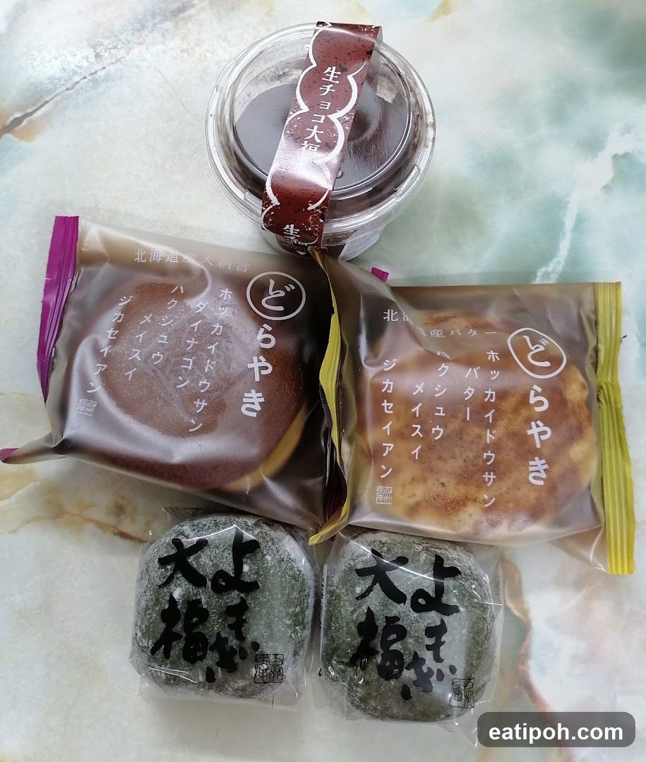 Assorted Japanese Desserts