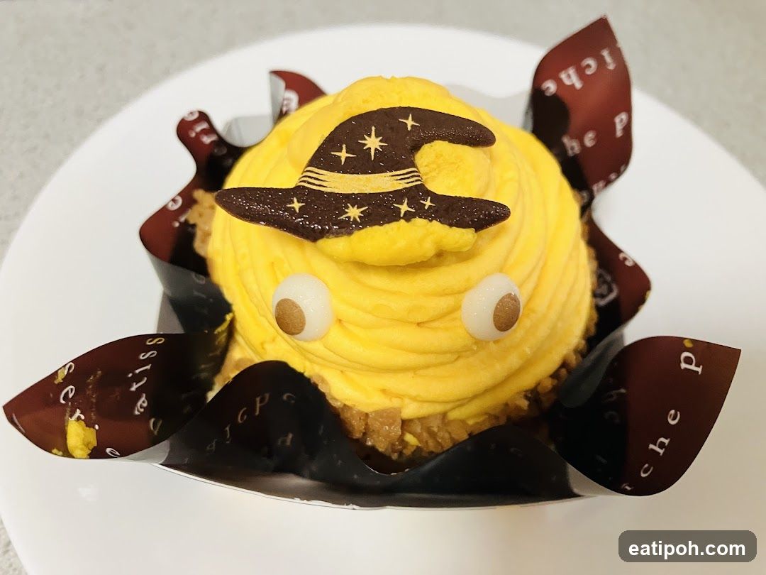 Halloween Mont Blanc Cake