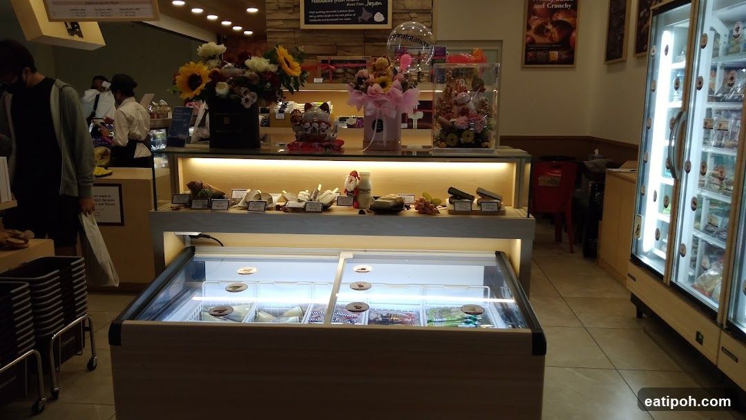 Bakery Interior with Display Cases