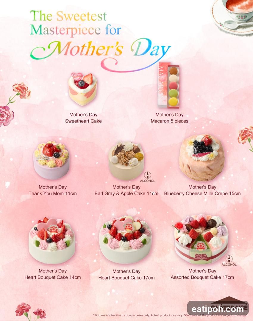 Mother's Day Cakes and Macarons