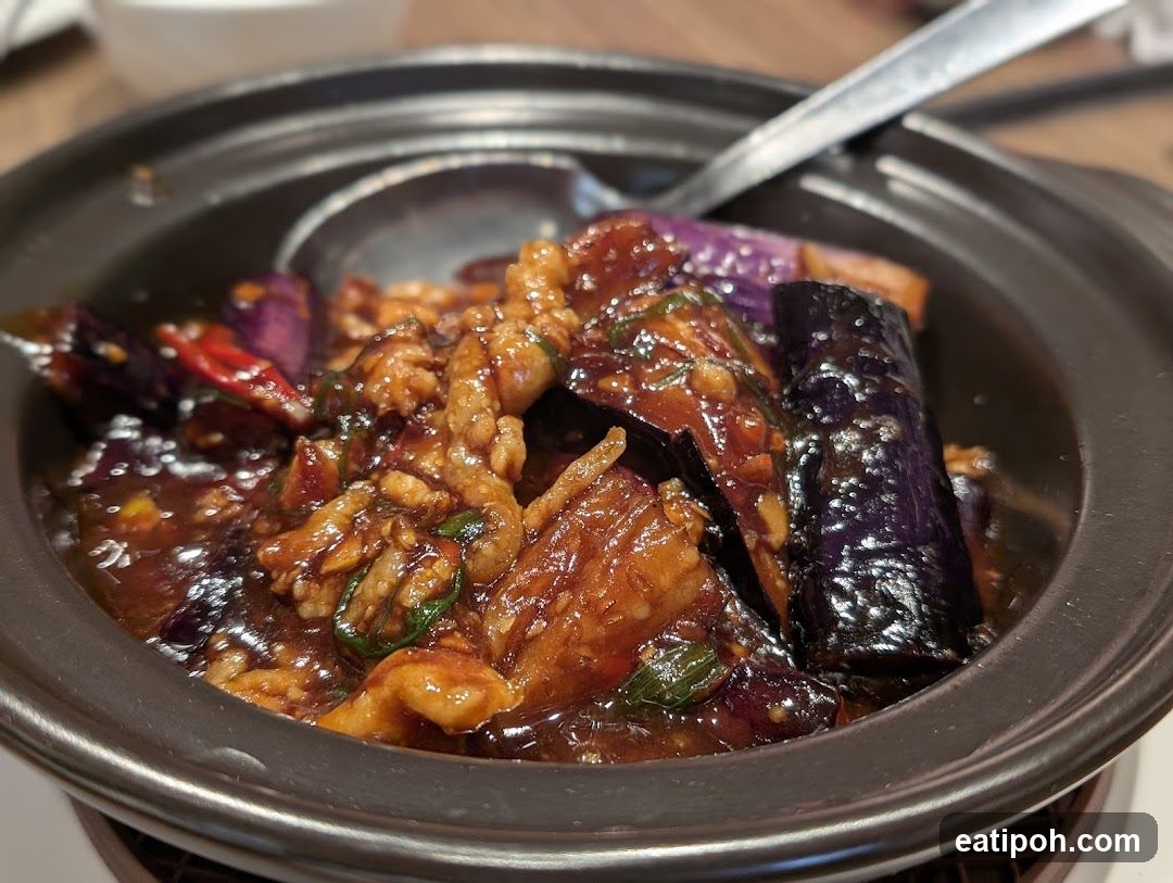 Braised Eggplant with Minced Pork