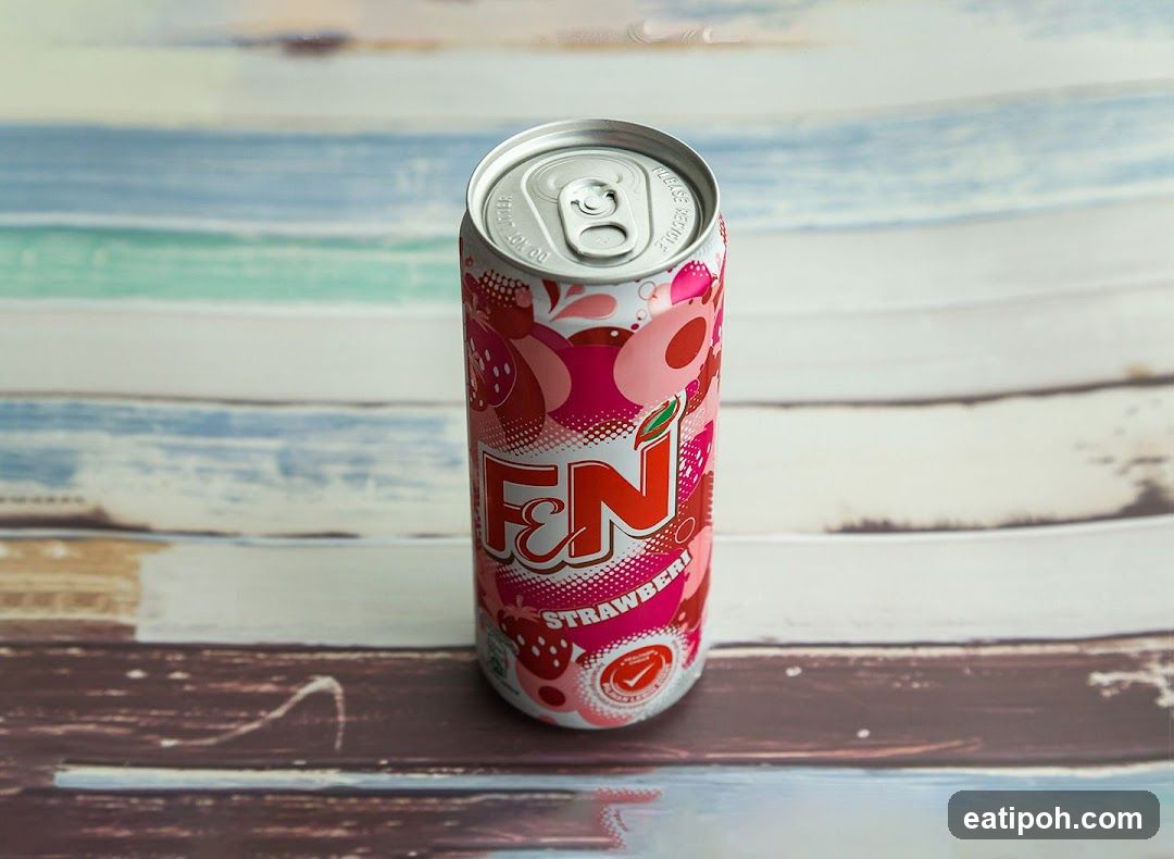 F&N Strawberry Can