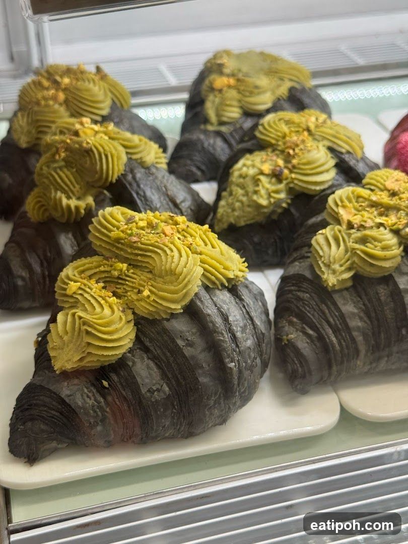 Pistachio Croissants