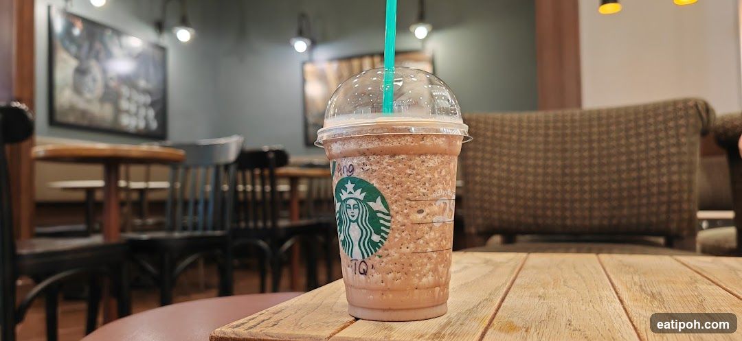 Frappuccino with Starbucks Logo