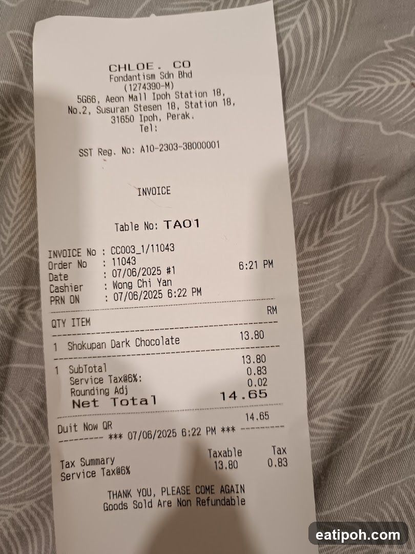 Invoice Receipt