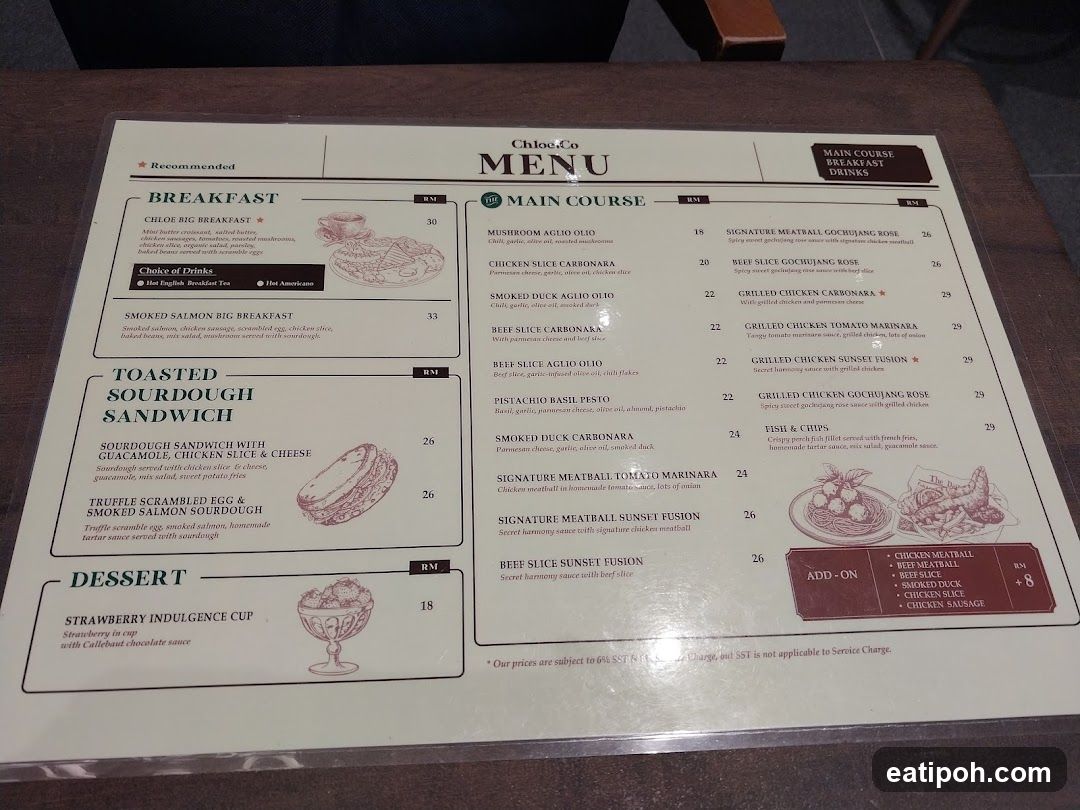 Chloe.Co MENU
