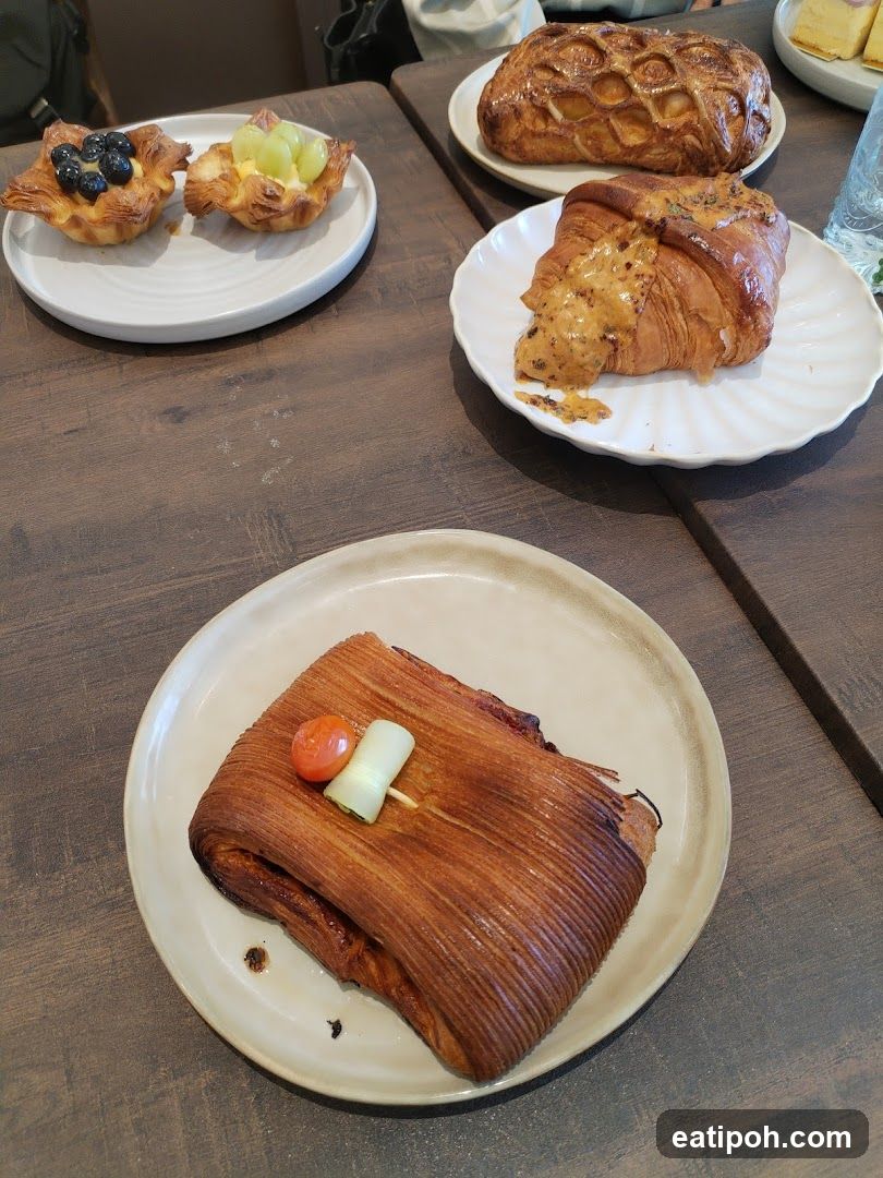 Pastries on Plates