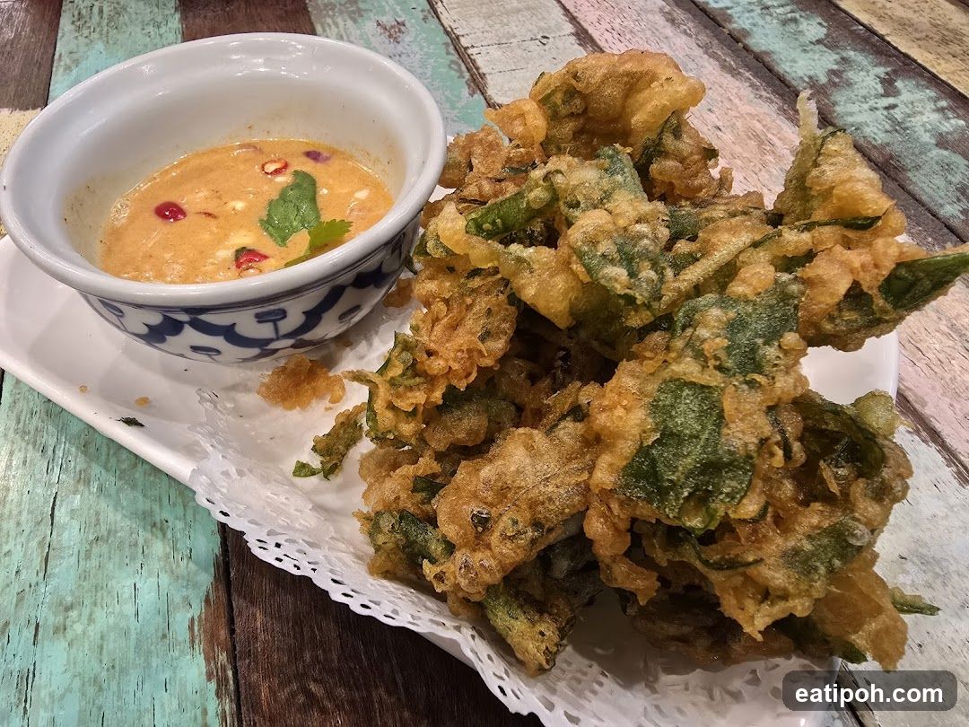 Fried Green Beans with Dipping Sauce