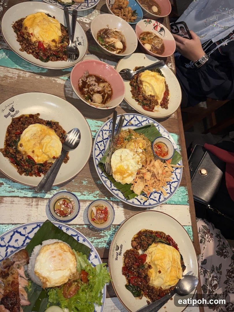 Thai Food Spread