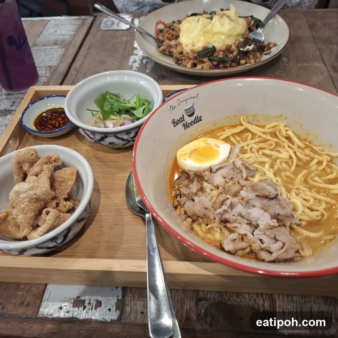 Boat Noodle Dish