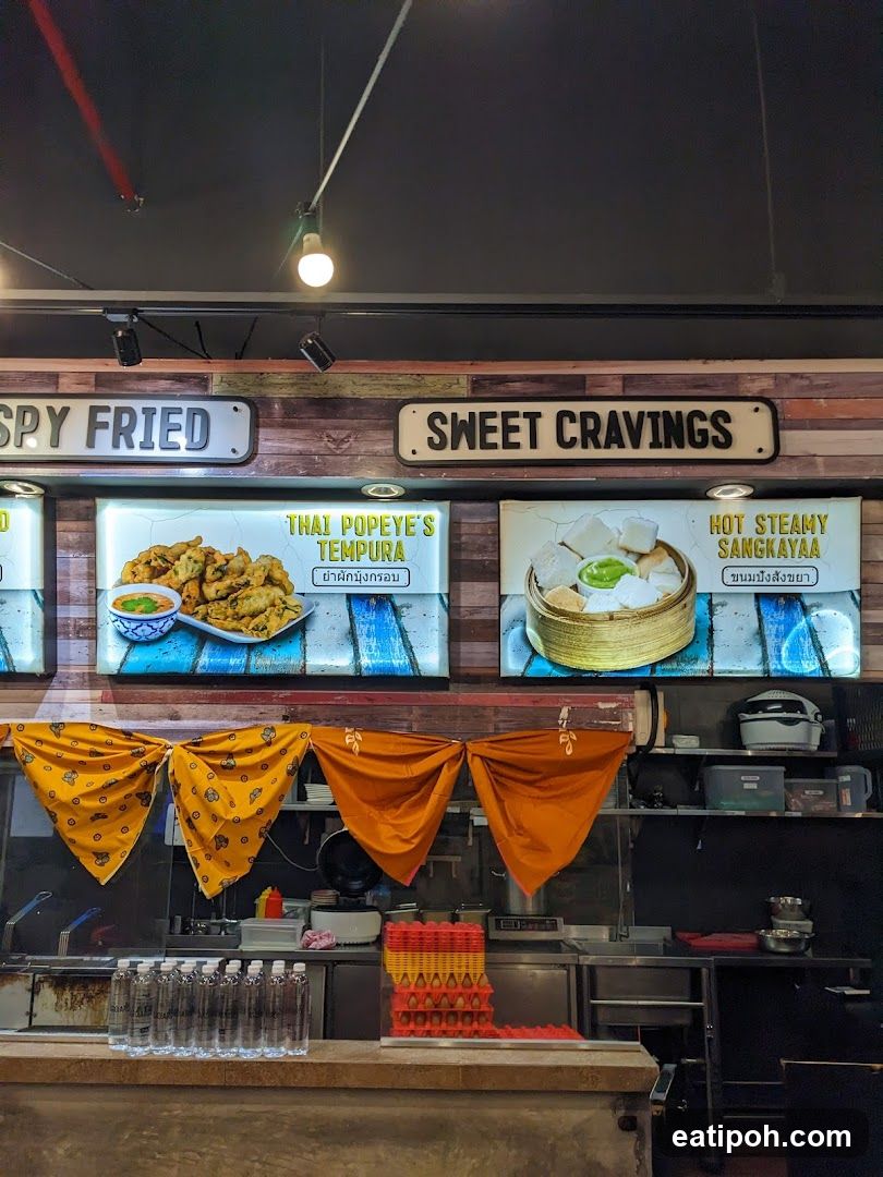 Restaurant Menu Display