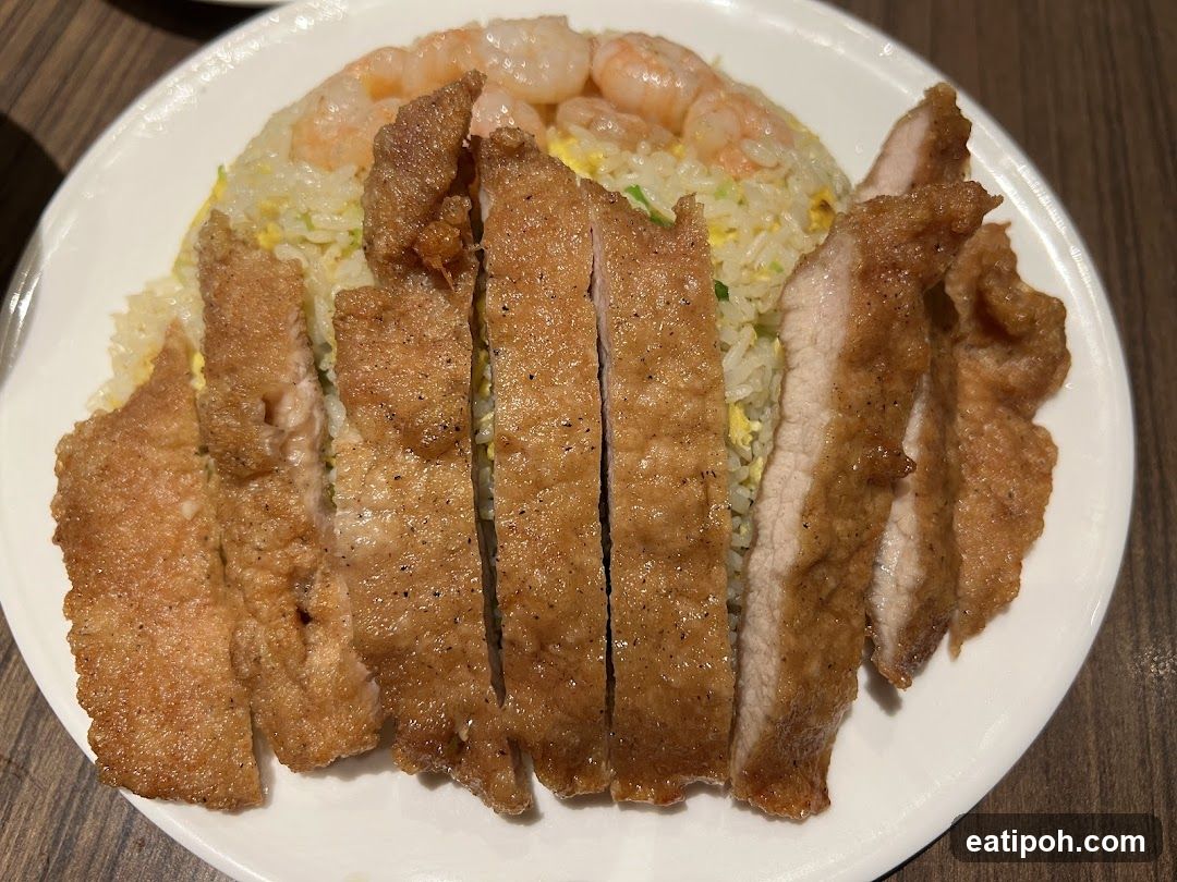 Pork Chop Fried Rice