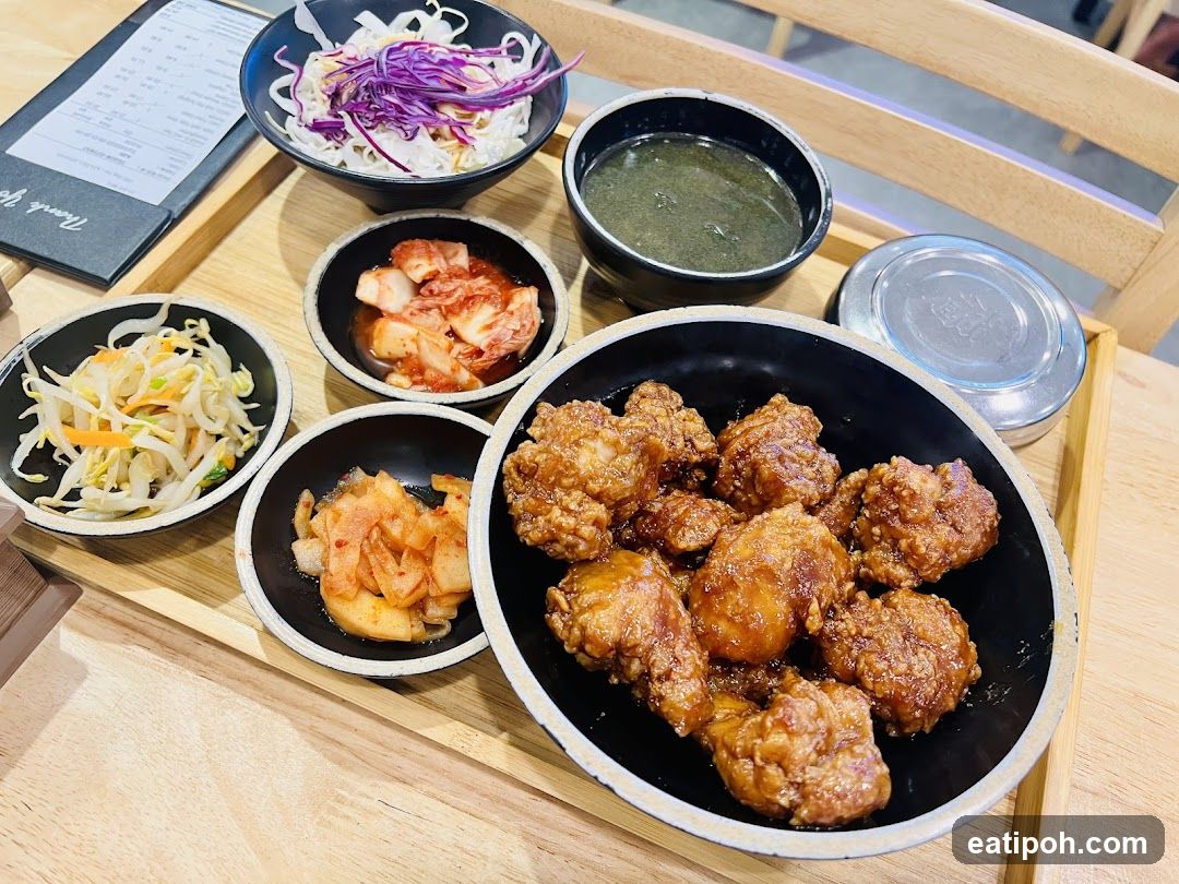 Korean Fried Chicken Meal