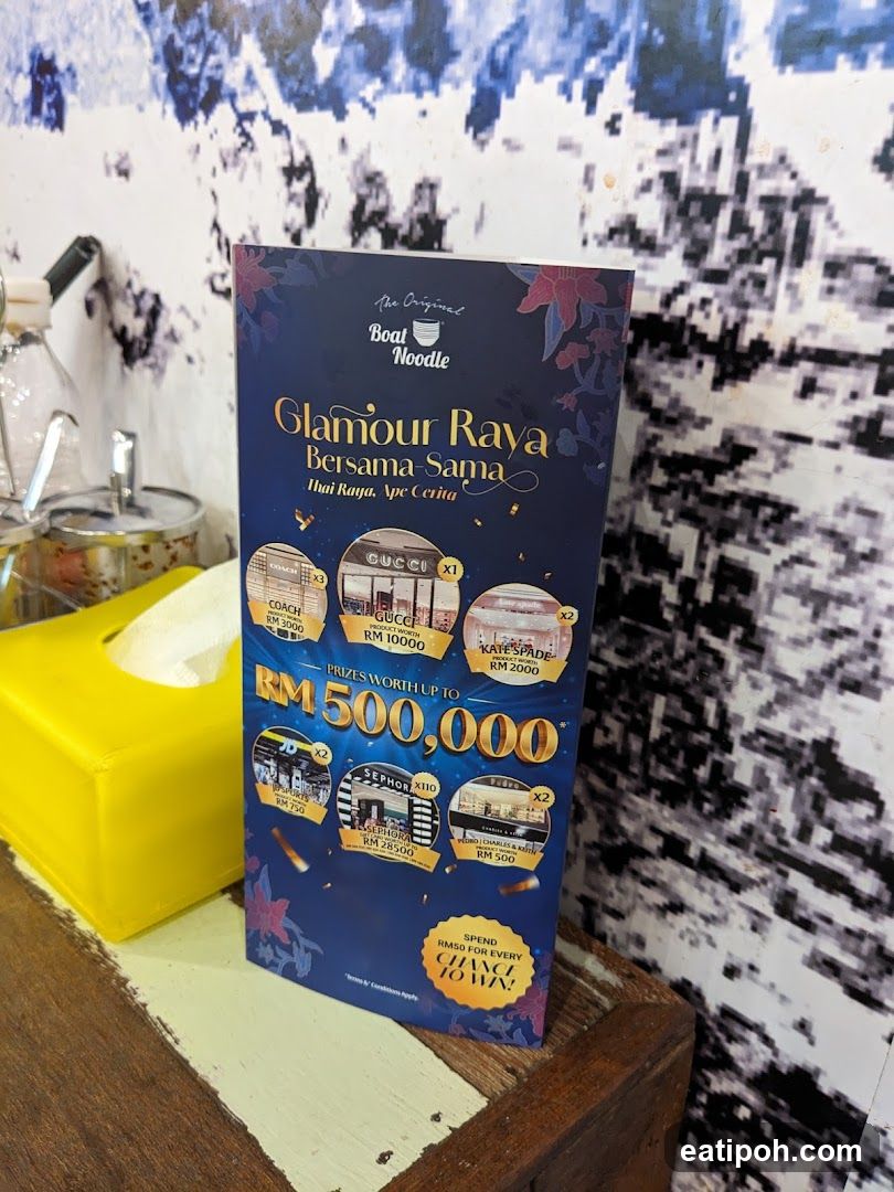 The Original Boat Noodle Glamour Raya Promotion