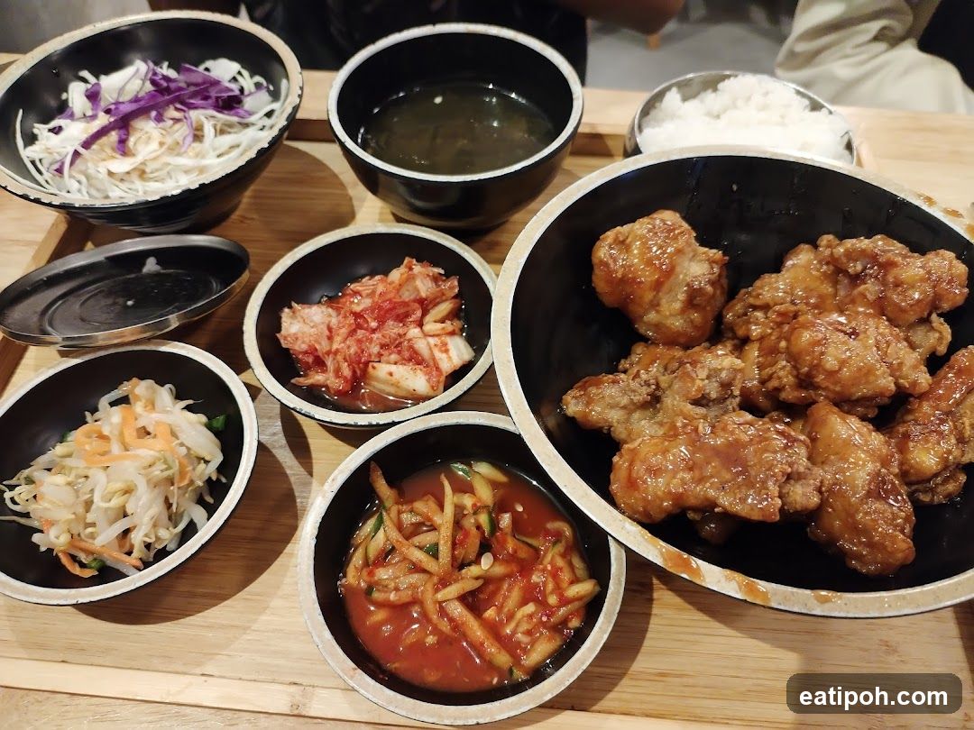 Korean Fried Chicken Meal
