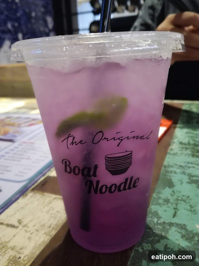 Purple Drink with Lime