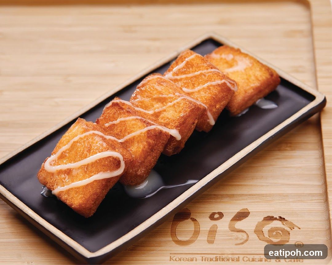 Fried Bread with Condensed Milk