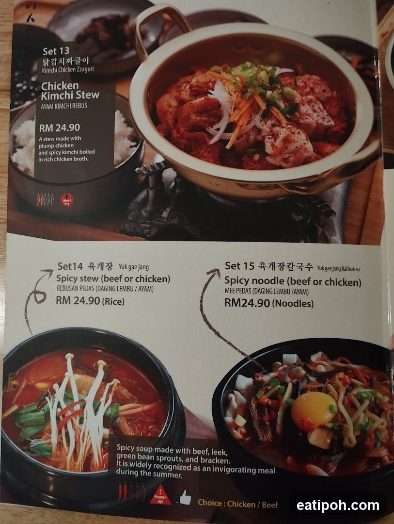 Korean Stews and Noodles