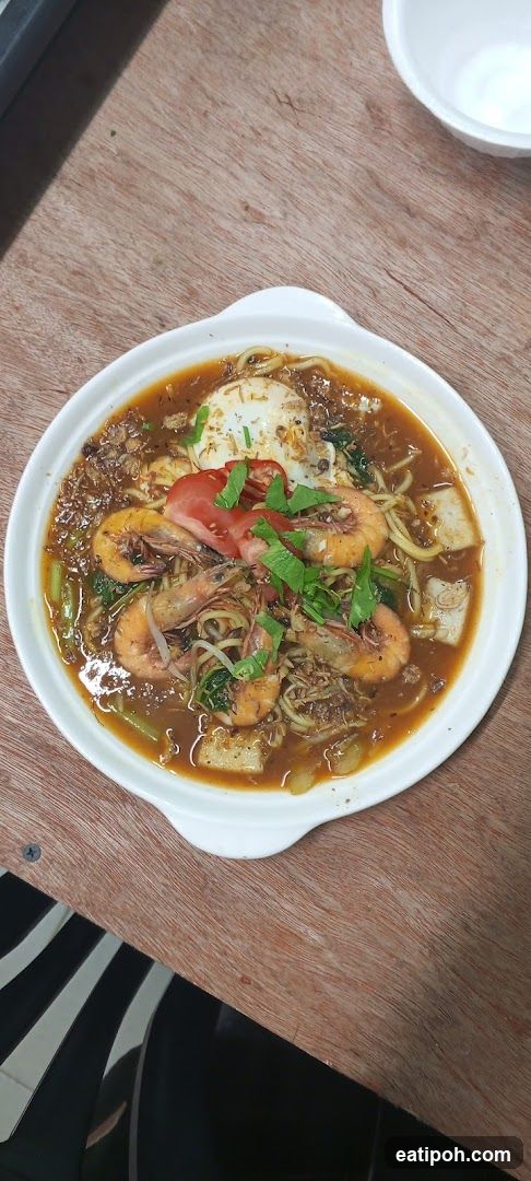 Nasi Ayam Golek • Mee Udang • Sate