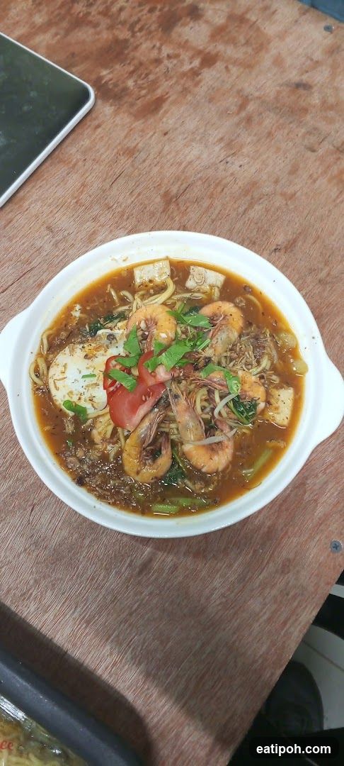 Noodle Soup with Shrimp
