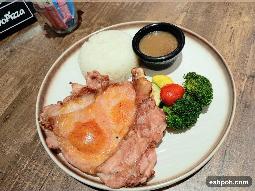 Chicken Meal with Rice and Vegetables