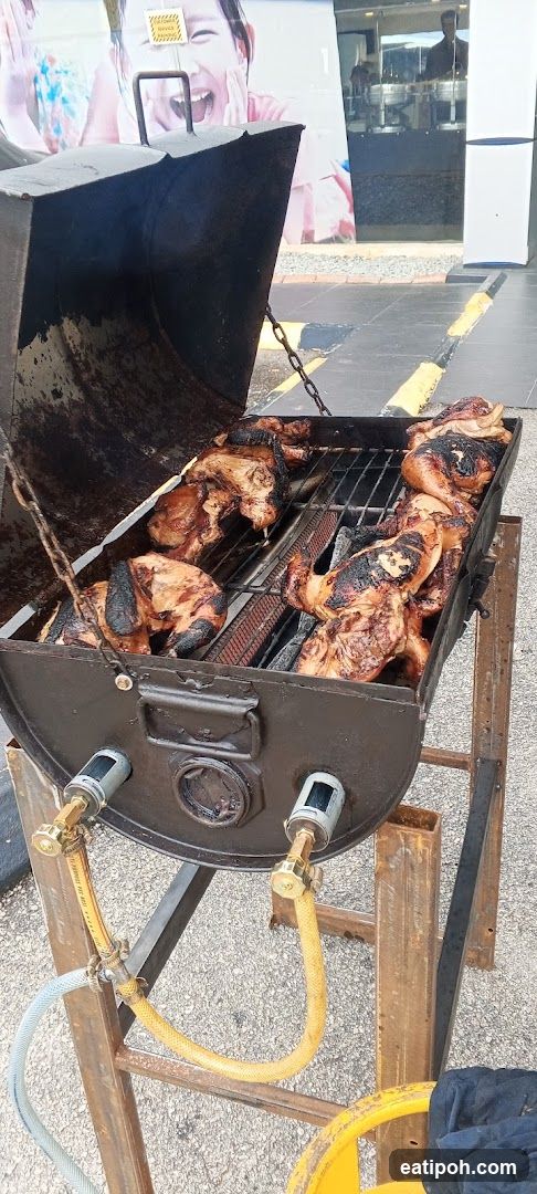 Roast Chicken on a Grill