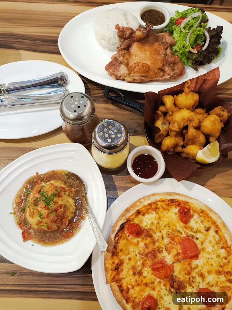Table with food