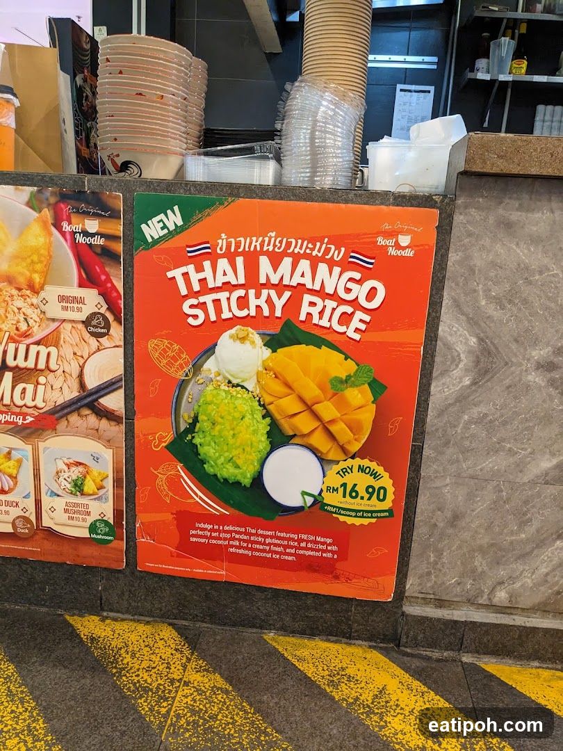 Thai Mango Sticky Rice Poster