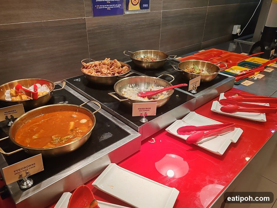 Buffet Food Display