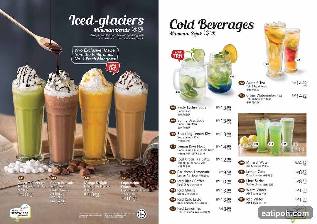 Iced-glaciers & Cold Beverages