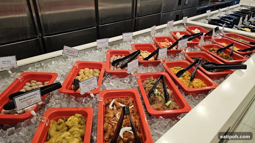 Buffet Food Display
