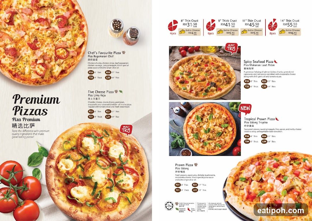 Premium Pizzas