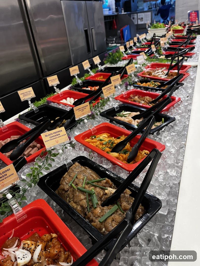 Buffet Food Display