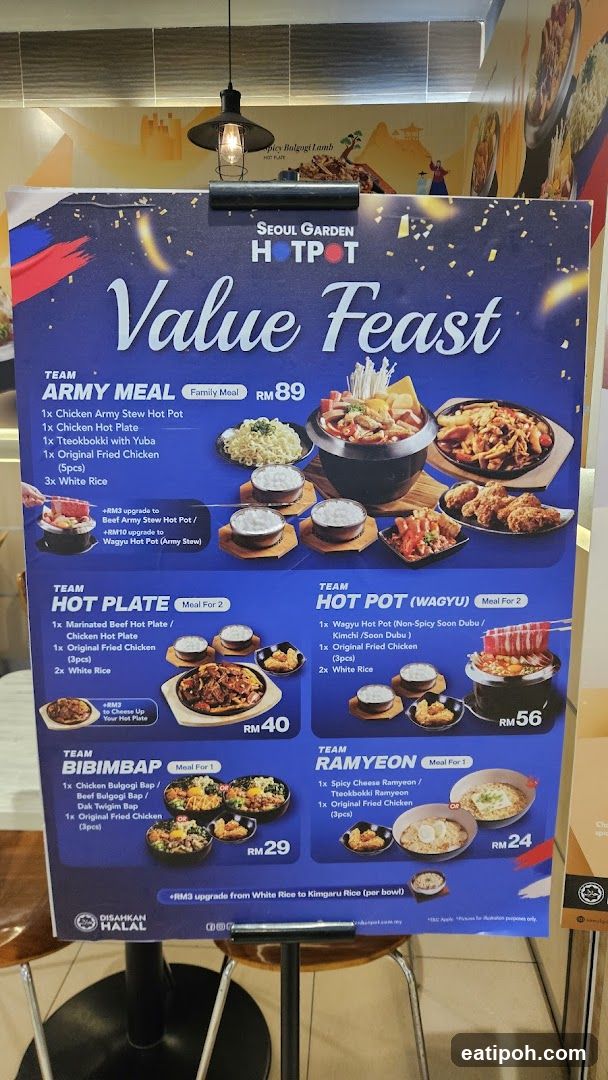 Seoul Garden Hot Pot Value Feast