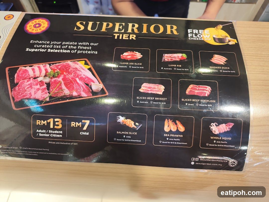 Seoul Garden Superior Tier