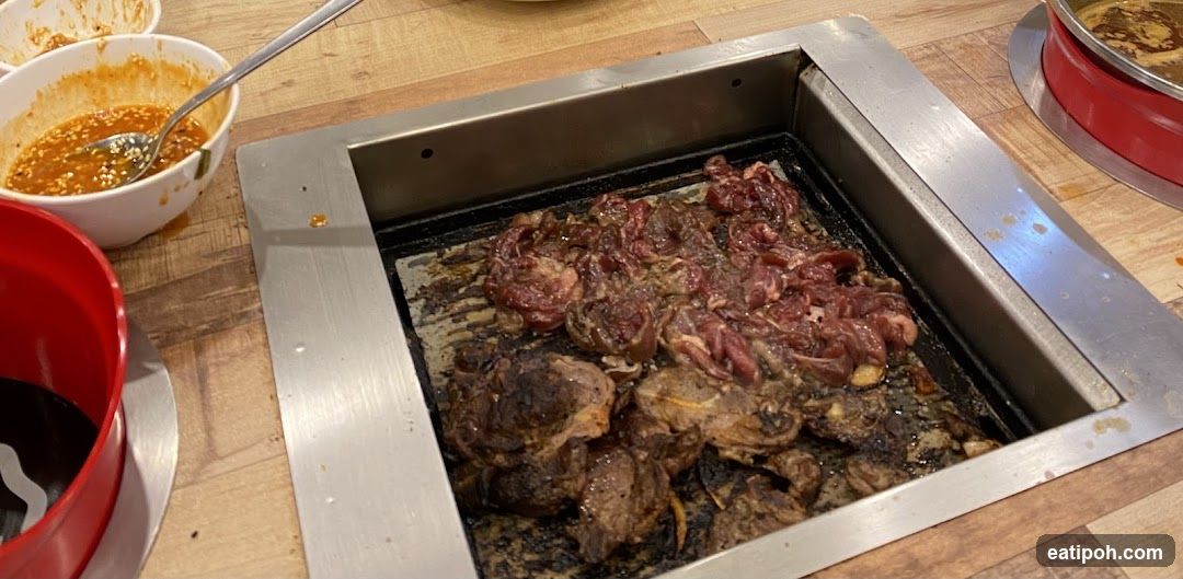Grilling Meat