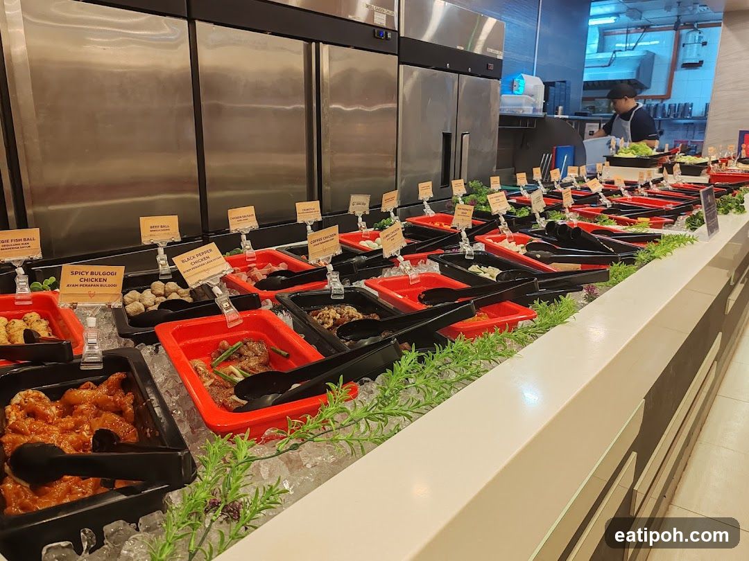 Buffet Food Display