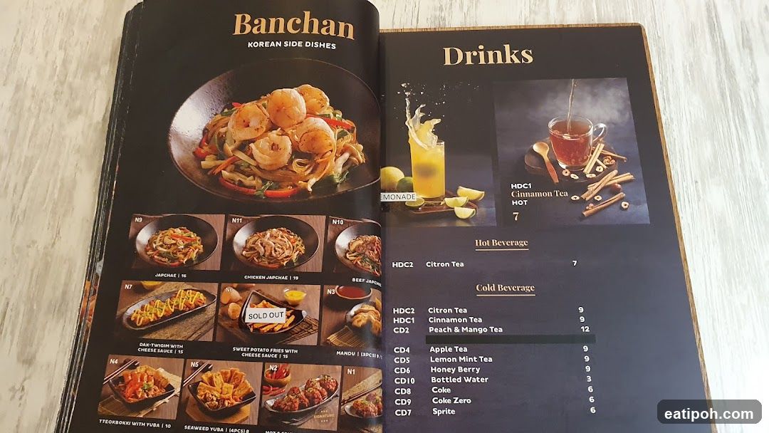 Banchan Korean Side Dishes & Drinks