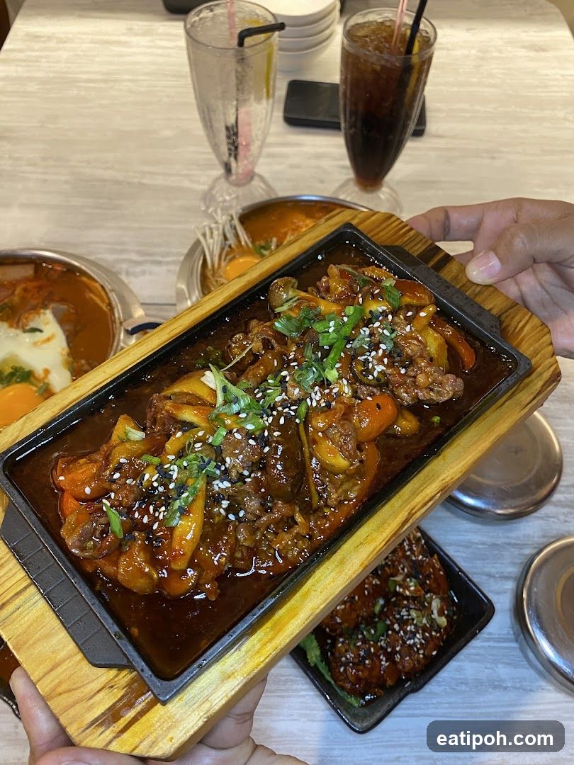 Sizzling Korean Dish