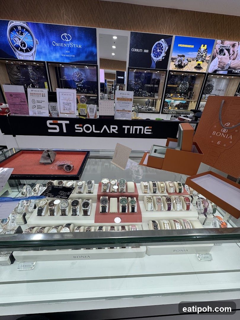 Watch Store Display