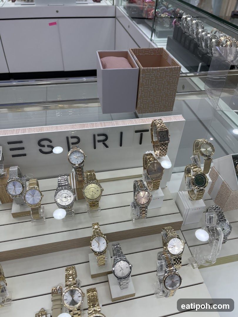 Esprit Watches Display