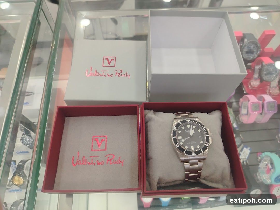 Valentino Rudy Watch Display
