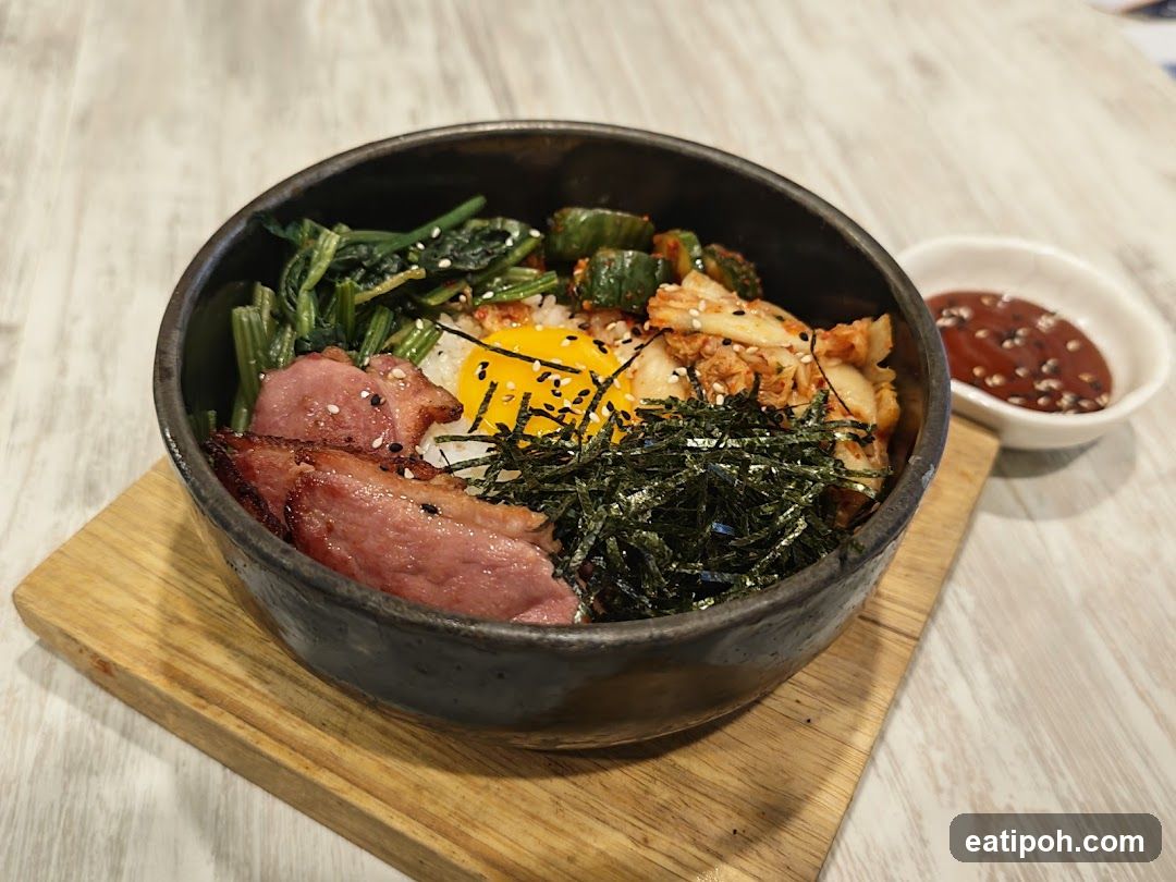 Bibimbap with Duck