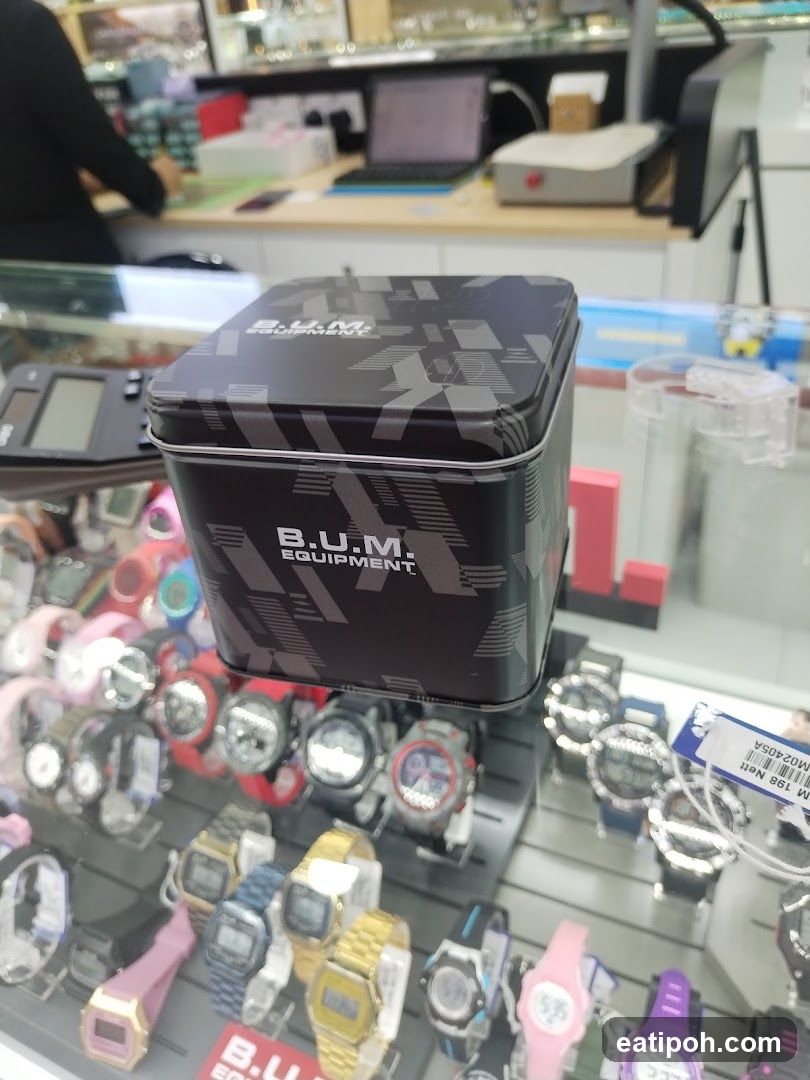 B.U.M. Equipment Watch Display