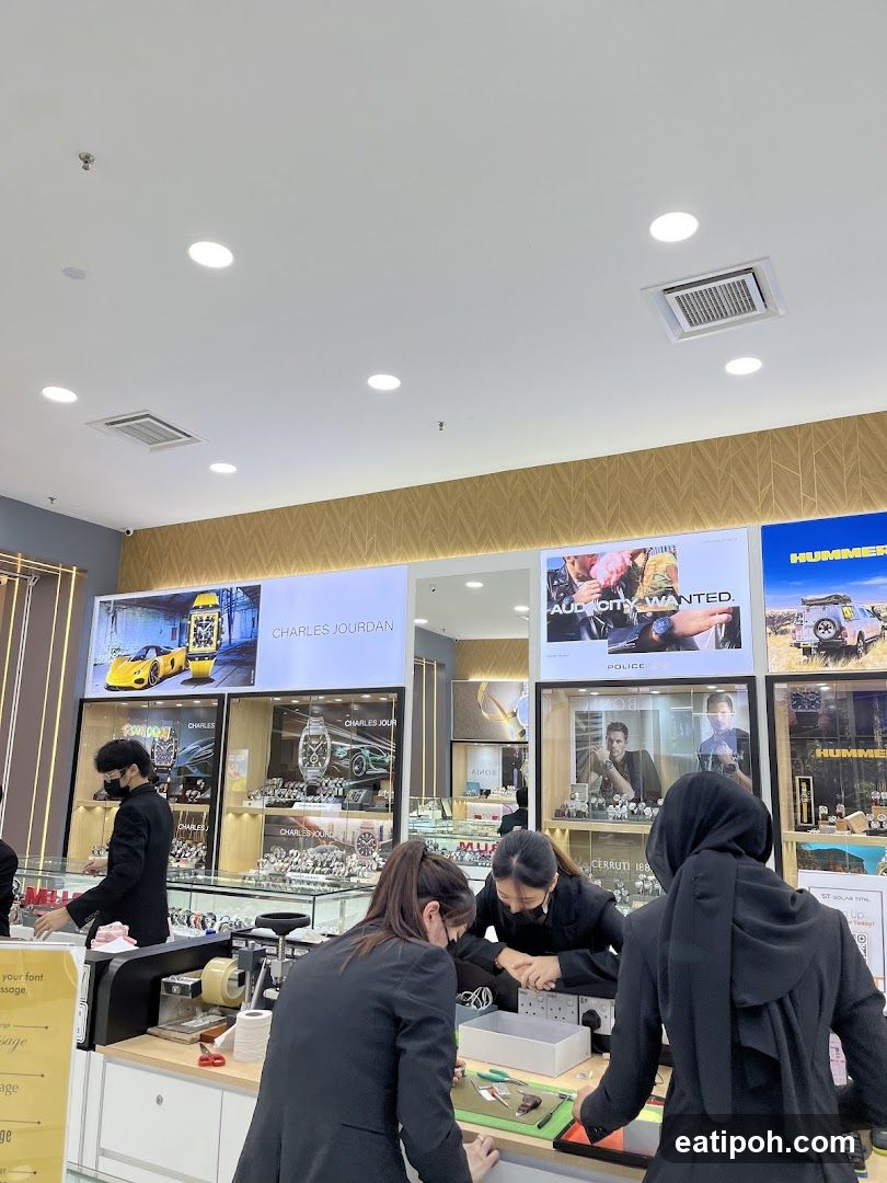 Watch Store Interior