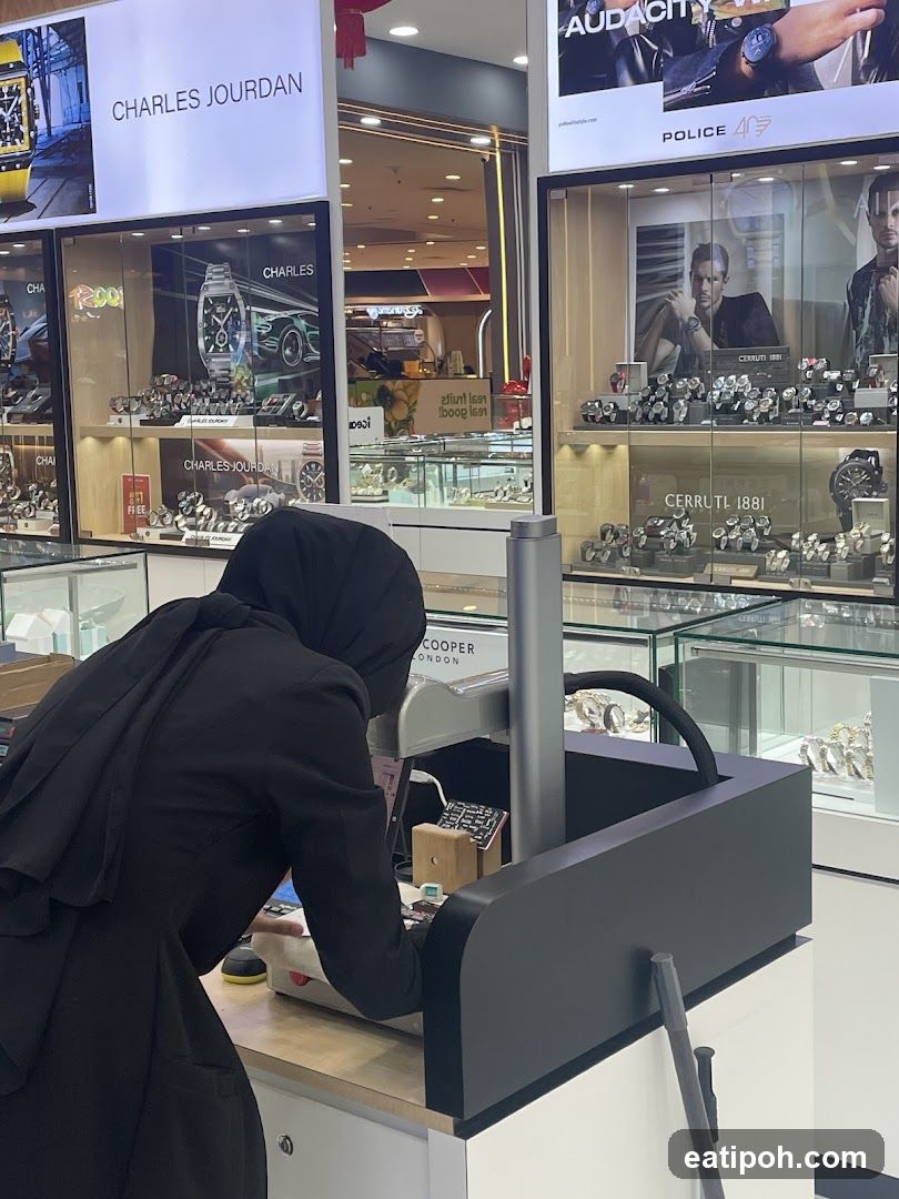 Watch Store Display