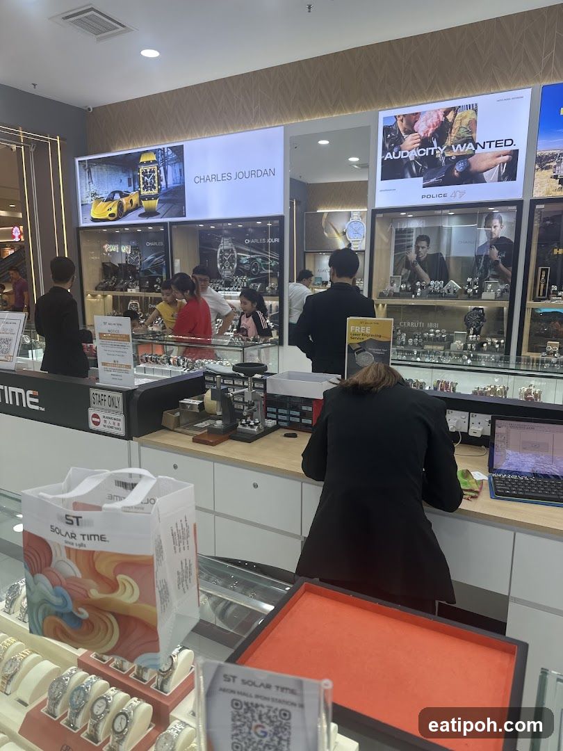 Watch Store Interior
