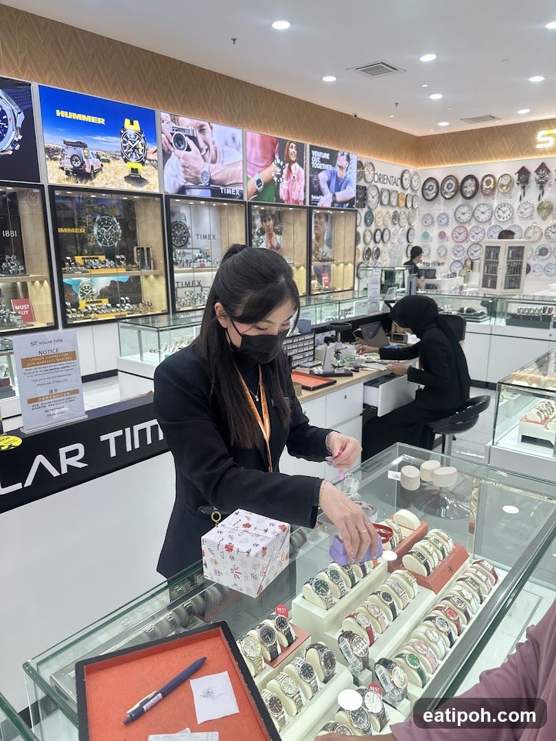 Watch Store Interior